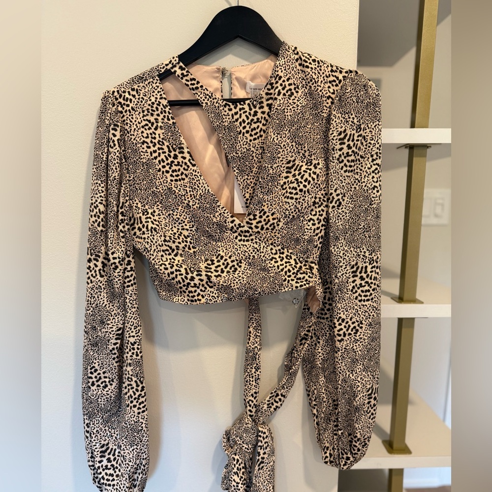 Lovers & Friends Wrap Top
